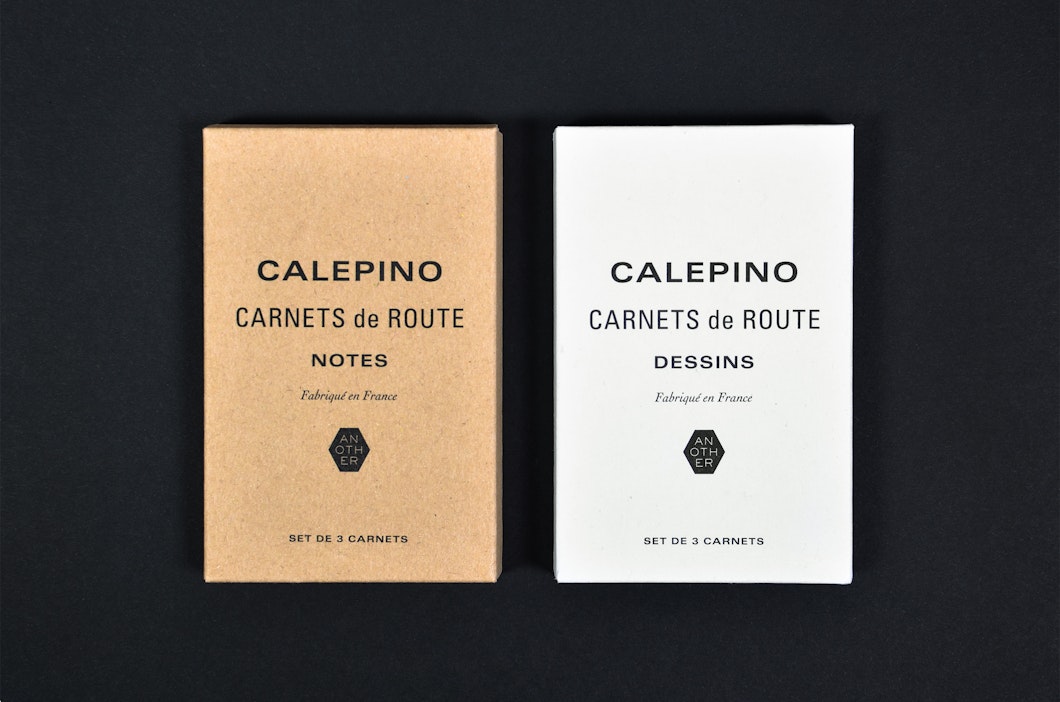 Studio Birdsall - notebook and packaging designs for Calepino × Another Something